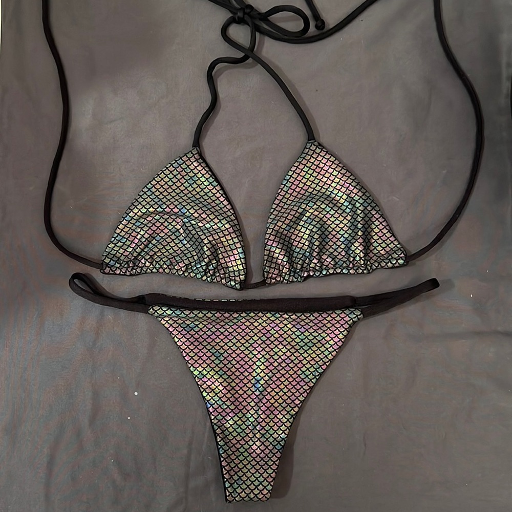 Toxic mermaid bikini set